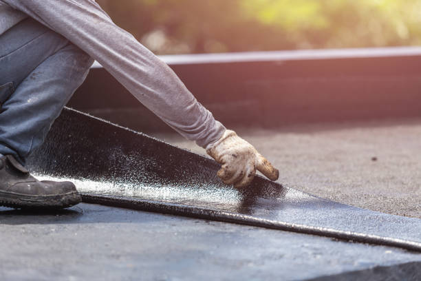 Professional Crawl Space Encapsulation technician working in Estell Manor, NJ